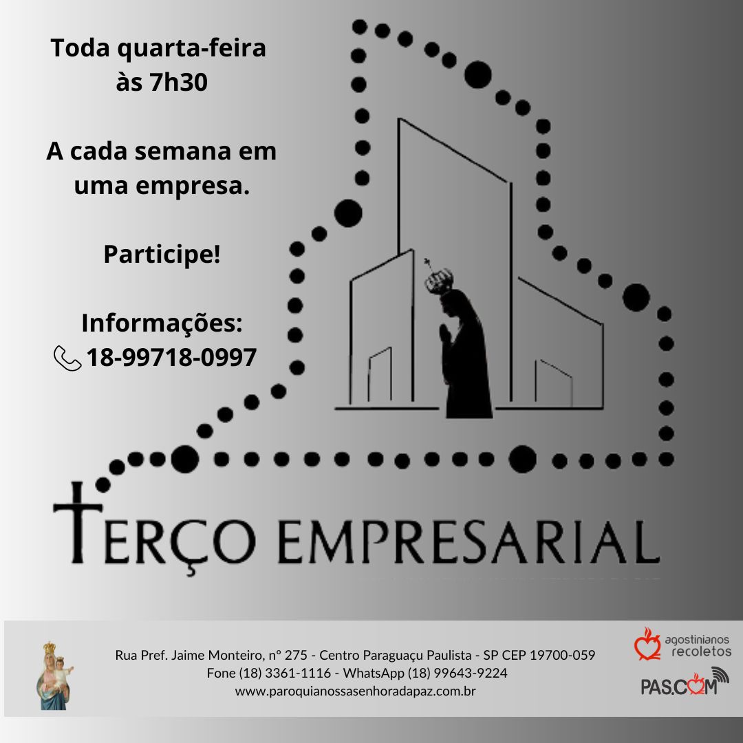 Read more about the article Terço Empresarial